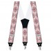 Bretele pantaloni personalizate tematic traditional model floral roz